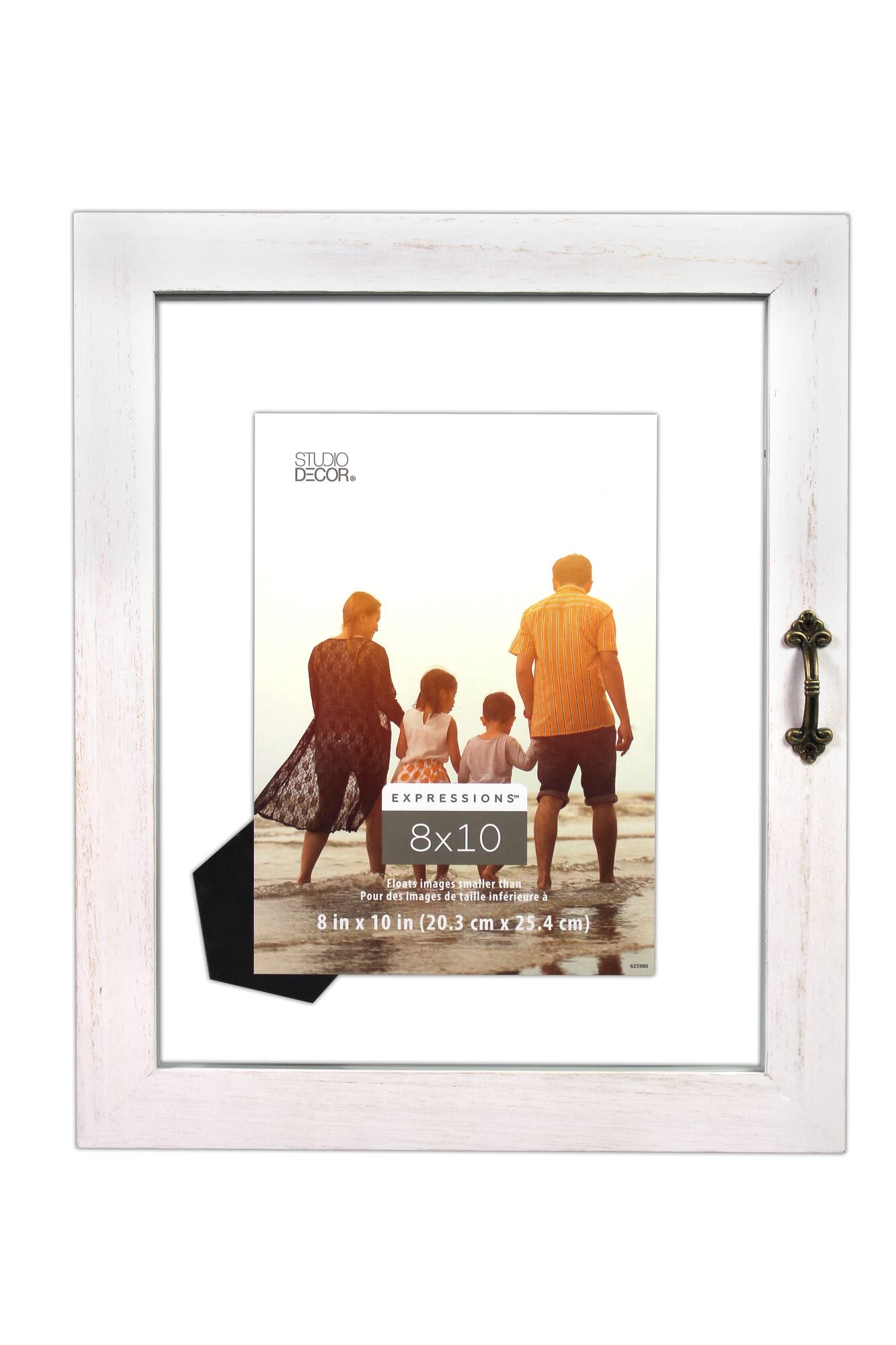 Expressions™ 8" x 10" White Window Float Frame by Studio Décor®